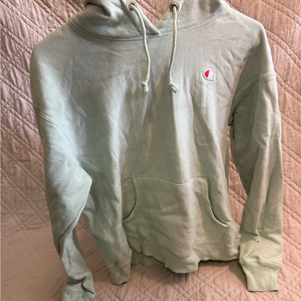 Champion Mint Green Pullover Hoodie